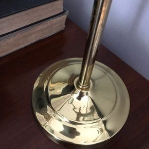 Vintage Accents - Vintage magnifying glass on brass stand Vintage Accents - Vintage magnifying glass on brass stand